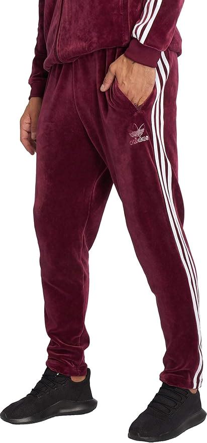 velour jogginganzug herren adidas|Adidas herren trainingsband.